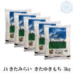 きたゆきもち 1kg×5袋 令和7年産 北海道産 糯米 もち米 餅米 5kg 送料無料 5キロ