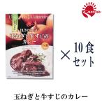 ショッピング玉ねぎ 玉ねぎと牛すじのカレー　10個　（180g×10個）　レトルトパック　JAきたみらい