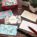メッセージカード ハワイ Hawaiian 2024 ミニメッセージカード 5種類 100枚 グリーティングカード 名刺サイズ ALOHA MAHALO ハワイアンメッセージ