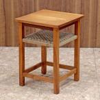  дерево табурет боковой стол Англия Vintage Mid-century Северная Европа 