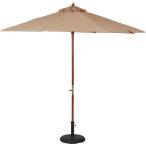 ( время распродажа средний ) сад зонт модный из дерева зонт 270cm большой уличный двор Cafe UV cut УФ фильтр высота 254cm из дерева зонт 