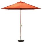 ( время распродажа средний ) сад зонт модный из дерева зонт 270cm большой уличный двор Cafe UV cut УФ фильтр высота 254cm из дерева зонт 