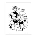 Moomin ¥à¡¼¥ß¥ó ¥â¥Î¥¯¥í¥ß¥Ë¥Ý¥¹¥¿¡¼ (TOVE¥Õ¥¡¥ß¥ê¡¼¥Õ¥é¥ï¡¼/24¡ß30cm)