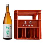 竹葉 純米酒 1.8L ６本（１ケース） 宅配140サイズ