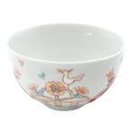 九谷焼 銀舟窯飯碗（ご飯茶碗）花�