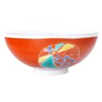 九谷焼 飯碗（ご飯茶碗）てまり 赤