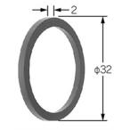 LIXIL INAX водопровод детали туалет детали в одном корпусе туалет * большой туалет прочее : большой рейс flash клапан(лампа) для Union прокладка (50-262(1P))