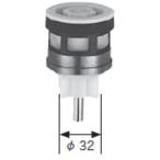 LIXIL INAX водопровод детали туалет детали в одном корпусе туалет * большой туалет прочее :. вода форма flash клапан(лампа) поршень часть (A-3189)