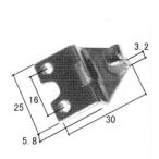  три . детали оборудование орнамент окно Crescent * Crescent стопор : Crescent (... серп кама .)[3K2219]