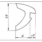 LIXILto вынос руля дверь для ванной для .. материал прокладка D5X-17 Prince long цвет F длина рамка-оправа для mo волосы замена ремонт DIY соответствует износ сделал mo волосы . замена. long цвет F соответствие .. материал 