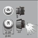 LIXIL для ремонта детали дверь *. дверь для детали таблеток вход * магазин * задняя дверь * терраса замок : цилиндр комплект JN внутри тубус только [DCZZ1028]