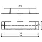 YKKAP post гид (HH-K-36472) оригинальный * стандартный товар * для замены комплект 