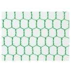 産業用金網 ビニール亀甲金網 線径0.85ｍｍ 開目１６ｍｍ：450ｍｍ×30ｍ　グリーン　害獣対策　イノシシよけ　侵入防止ネット　フェンス　柵