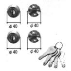  старый Татеяма aluminium для ремонта детали задняя дверь цилиндр : цилиндр [PKC8063]