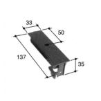  старый Татеяма aluminium для ремонта детали вход дверь колпак : колпак ( дверь . серп кама .)[PKD8825]