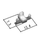  три . aluminium для ремонта детали задняя дверь колпак : колпак ( длина серп кама .)[WD4389]