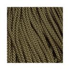 [ цвет :BLACK WITH GOLD ]550 Parachute Cord, выдерживающий . -слойный 250Kg America производства E.L. wood Braiding Company производства / 1m