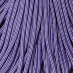 [ цвет :Acid Purple and Silver Stripes ]550 Parachute Cord, выдерживающий . -слойный 250Kg America производства E.L. wood Braiding Company производства / 1m