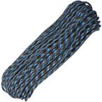 [ цвет :Abyss ] America производства 7 Strand 550 lbs Paracord нейлоновый средний сердцевина 7 шт. входит pala код 550 фунт, Atwood Rope MFG производства / 1m