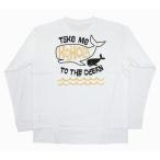 メンズ 長袖 Tシャツ ハワイアン雑貨 ハワイアン 雑貨 アロハメイド ロンT ロングTシャツ(メンズ ホワイト) 204MA1LT119 メール便対応可