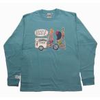メンズ 長袖 Tシャツ ハワイアン雑貨 ハワイアン 雑貨 サーフデイズ ロンT ロングTシャツ(メンズ/M.サックス) 204SF1LT071 メール便対応可