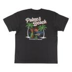 半袖 Tシャツ メンズ フララニ ハワイ 新作 ハワイアン サーフブランド (メンズ/チャコールグレー) ハワイアン雑貨 242HU1ST029 おしゃれ サーフ ハワイ