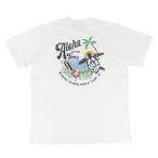 半袖  Tシャツ メンズ フララニ Hulalani Hawaii ハワイ 新作 ハワイアン サーフブランド (メンズ/ホワイト) ハワイアン雑貨 242HU1ST041 おしゃれ サーフ