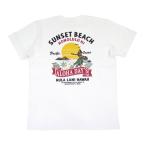 半袖 メンズ Tシャツ フララニ ハワイ Hulalani Hawaii ハワイアン雑貨 2025新作 サーフブランド (メンズ/ホワイト) ハワイアン 252HU1ST383 バックプリント