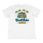 半袖 メンズ Tシャツ フララニ ハワイ Hulalani Hawaii 刺しゅう ハワイアン雑貨 2025新作 サーフブランド (メンズ/ホワイト) ハワイ ワーゲン 252HU1ST401