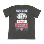 半袖 Tシャツ メンズ ストロングカレント STRONG CURRENT ハワイアン雑貨 2025新作 サーフブランド (メンズ/チャコールグレー) ハワイアン 252SC1ST437