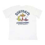 半袖 Tシャツ メンズ サーフデイズ SURF DAY'S ハワイアン雑貨 2025新作 サーフブランド (メンズ/ホワイト) ハワイアン 252SF1ST521 バックプリント サーファー