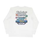 ショッピングハワイアン 長袖 Tシャツ メンズ ロンT トップス フララニハワイ Hulalani Hawaii 刺しゅう 2026新作 秋冬 ハワイアン (メンズ/ホワイト) 254HU1LT177 ハワイアン雑貨