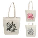 ハワイアン 雑貨 トートバッグ ハワイアン雑貨 プルメリア＆オーキッド柄 ハワイアン コットンバッグ エコバッグ ハワイ 土産 お土産 ハワイアン バッグ