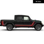 車用 ステッカー JEEP ラングラー グラディエーター JT ピックアップ グラディエーター ガーランド デコレーション カスタムボディ デカール