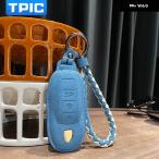 アルカンターラレザー リモートキーカバー ケース ポルシェ カイエン 958 957 マカン ケイマン 987 986 ボクスター 911 自動車アクセサリー