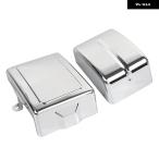 ショッピングハーレー クローム オートバイ バイク バッテリーサイドカバー ハーレー ダイナ 2006-17 ローライダー スーパー ワイドグライド ファットストリートボブ FXDL FXD FXD