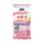 【あわせ買い1999円以上で送料無料】ファミリー ビニール 中厚手 指先強化 M ピンク 1双