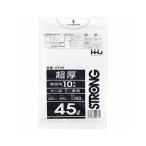 Yahoo! Yahoo!ショッピング(ヤフー ショッピング)【あわせ買い1999円以上で送料お得】ハウスホールドジャパン GT43 超厚 ポリ袋 45L 透明 10枚