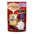 Yahoo! Yahoo!ショッピング(ヤフー ショッピング)【あわせ買い1999円以上で送料お得】ユニ・チャーム 銀のスプーン 三ツ星グルメ パウチ フレーク 15歳頃から まぐろ入り かつお 35g