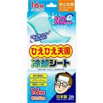 【あわせ買い1999円以上で送料無料】白金製薬 ひえひえ天国 冷却シート 10時間 おとな用 16枚入