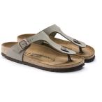 BIRKENSTOCK (ビルケンシュトック) GIZEH 043391 (NUBUCK STONE) ギゼ サンダル メンズ レディース ユニセックス 幅広