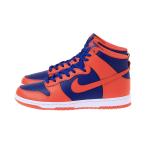 NIKE (ナイキ) DUNK HIGH RETRO ダンクハイ レトロ DD1399-800 (ORANGE/DEEP ROYAL BLUE) 限定モデル メンズ スニーカー