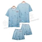 ホロライブ hololive がうる・ぐら   Gawr Gura  コスプレ 衣装  子供 大人用 春夏 半袖 Tシャツ 日常服 ハロウィン 仮装 コスチューム アニメ 通気 吸汗 速乾
