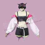 バーチャルYouTuber Vtuber ホロライブ4期生 常暗永遠 常闇トワ コスプレ衣装 cosplay コスチューム 日常服 パーティーグッズ ハロウィン変装 仮装