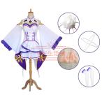 ショッピングコスチューム Re:ゼロから始める異世界生活 エミリア コスプレ衣装 ウィッグ コスチューム cosplay イベント 演出服 アニメ変装  仮装