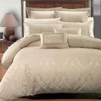 ロイヤルホテルコレクション Royal Hotel Collection ベッドリネン bed linen 掛け布団カバー7点セット ジャカードゴージャス - キングサイズ