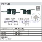 四国化成 エクステリア 補修部品 アルミ鋳物門扉 木質樹脂門扉 錠金具 08：VC錠 片開き用 08LS-