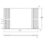  ванна. крышка TOTO крышка для ванны shutter тип наматывать крышка внешние размеры :1356×680mm EKK667W4 ( номер товара модификация EKK667W5 )(JB 1418 для )toto