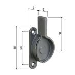  бесплатная доставка YKK Bill * многоквартирный дом для рама скидка другой окно Crescent ( pitch 50) HHDC-320-L