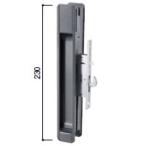 送料込み YKK 玄関引戸 戸先錠 大型引手付戸先錠 HHJ-0744 部品コード YBHHW-HHJ-0744